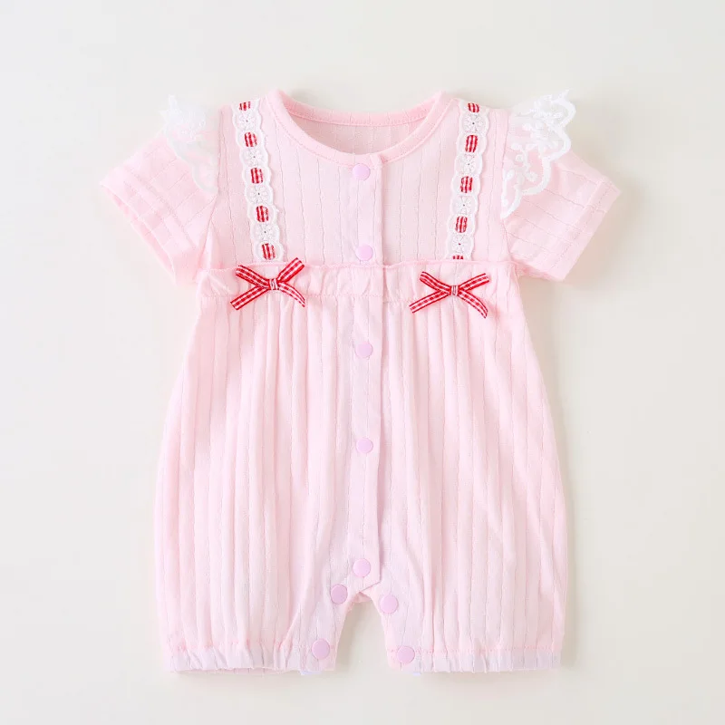 

Newborn rompers 2021 baby summer Infant jumpsuit 0-18 months female girls summer clothes children clothing baby girl outfit set