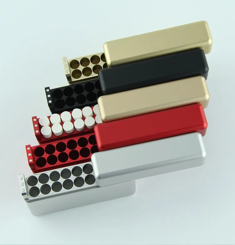 Защитный чехол для сигарет из алюминиевого сплава IQOS с 18 отверстиями хранения