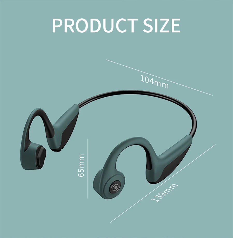 Беспроводные наушники с костной проводимостью Bluetooth 5 0 Спортивная стерео