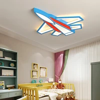 creative aircraft chandeliers ceiling for childrens room baby bedroom modern chandelier home decoration led chandelier lighting