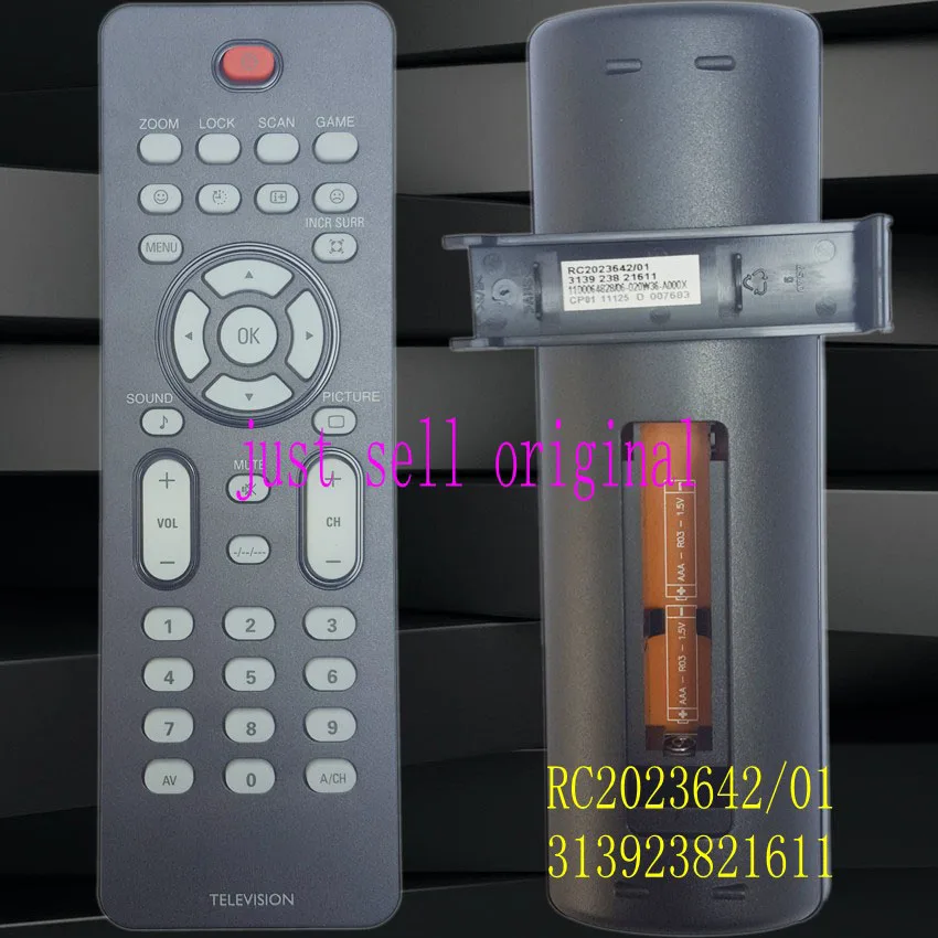 Оригинальный пульт дистанционного управления RC2023642/01 3139 238 21611 для ЖК-телевизора Philips