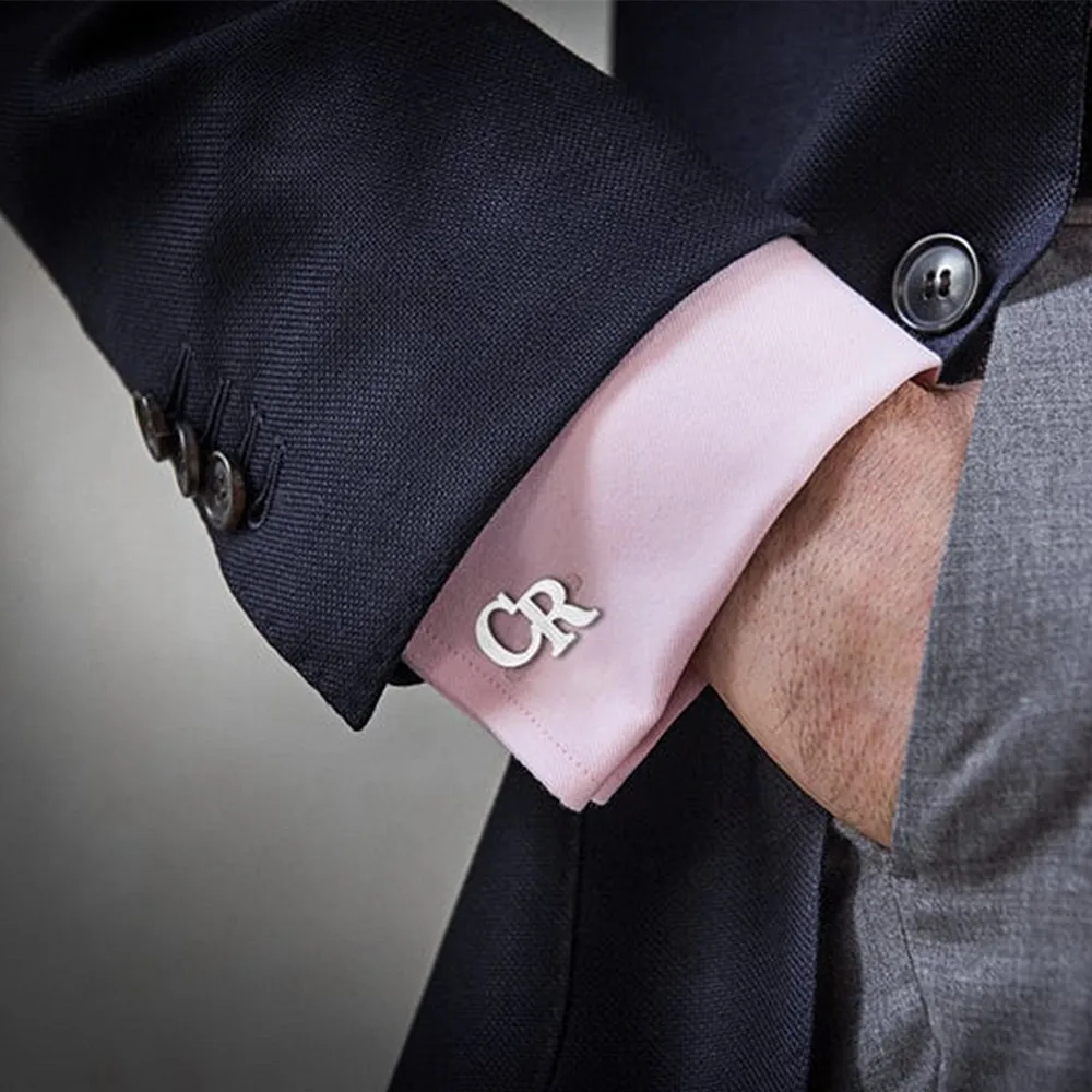 

Personalized Name Cufflinks for Men Stainless Steel Custom Name Cufflinks Wedding Groomsmen Jewelry Best Friend Gift