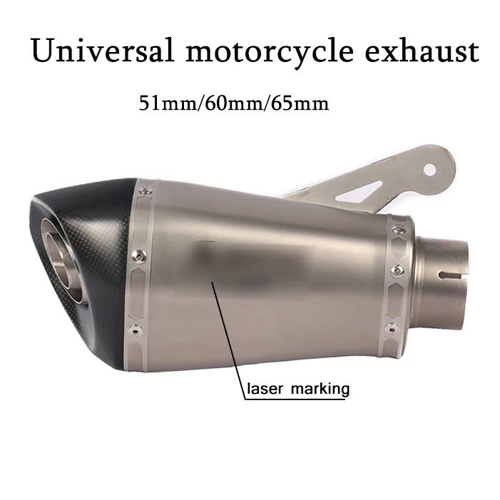 51 мм 60 мм 65 мм глушитель мотоцикла с DB Killer Slip on для S1000R 2010- S1000RR- с кодом E-mark
