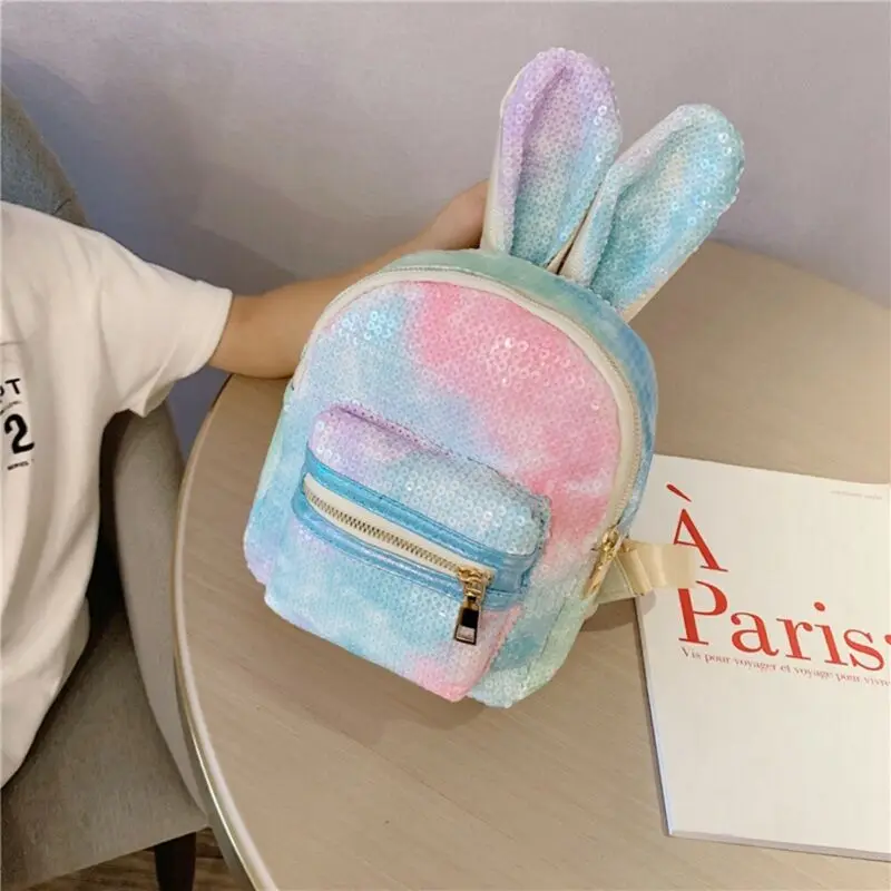 Рюкзак с милыми заячьими ушками для новорожденных и маленьких девочек Школьные