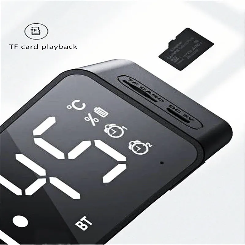 Лидер продаж для Xiaomi Bluetooth-динамик часы FM-радио светодиодный цифровой