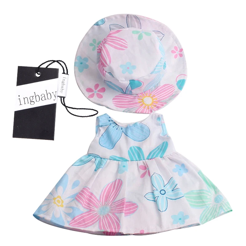 

A dress and a hat For a holiday look 100% For new 18-inch P0O2