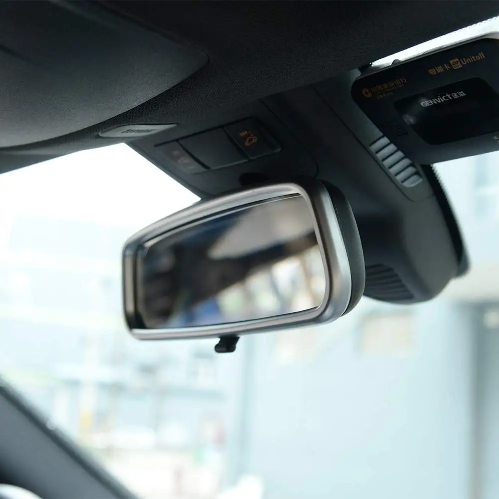 Матовая рамка для зеркала заднего вида из АБС пластика Mercedes Benz CLA GLA A B CLass W176