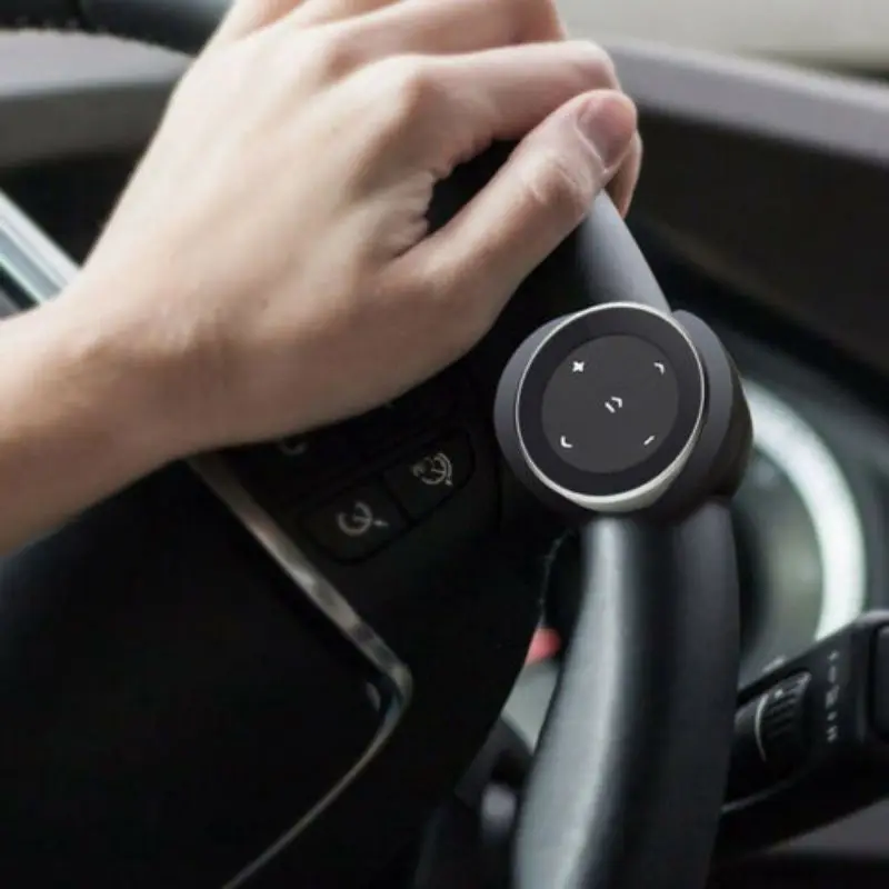 1PCS Car Wireless Bluetooth MP3 Media Button Steering Wheel Remote Control Music Player | Автомобили и мотоциклы