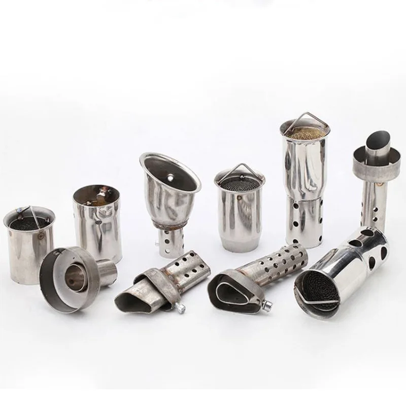 Глушитель выхлопной трубы мотоцикла регулируемый глушитель для kawasaki ninja 650 kle 500 300