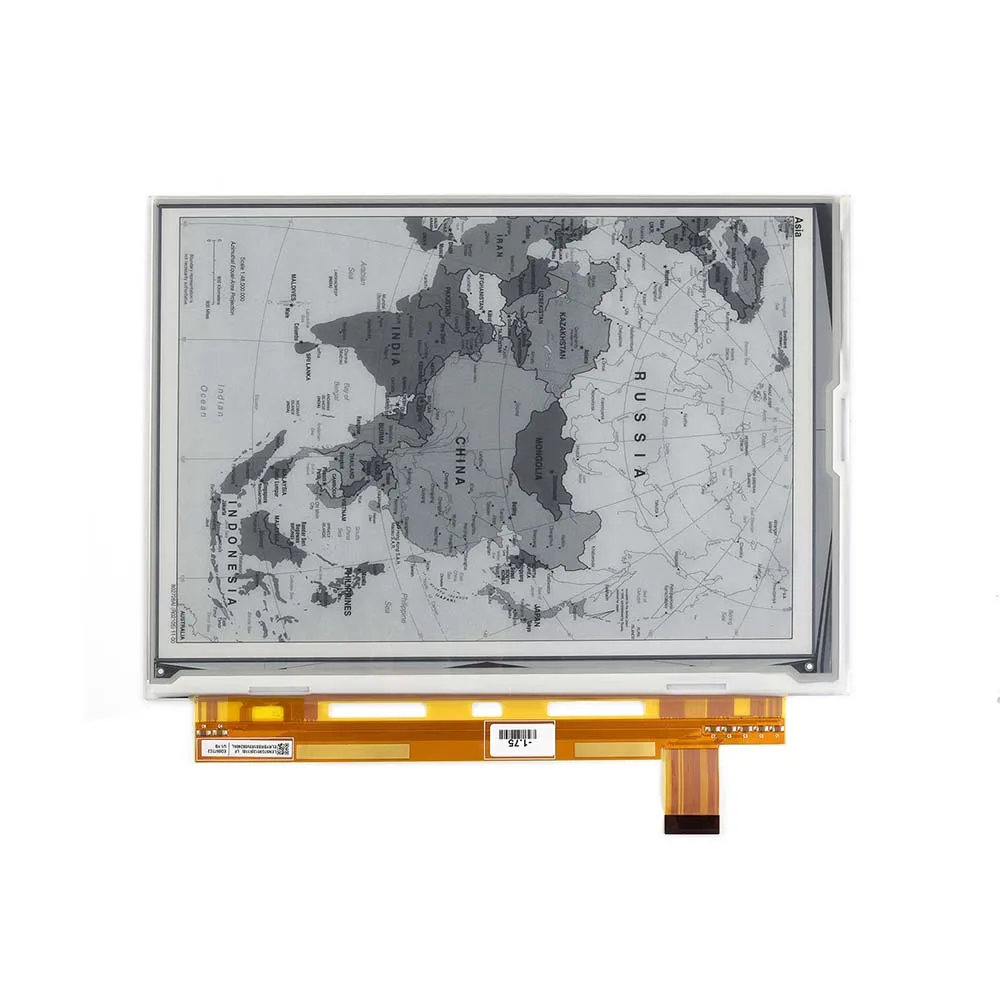 Waveshare 1200x825 9 7 дюймовый E-Ink сырьевой дисплей параллельный порт без печатной платы |