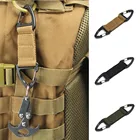 1 шт. уличная Пряжка для рюкзака зажим-карабин Сумка для кемпинга тактическая нейлоновая лямка подвеска на рюкзак треугольная пряжка