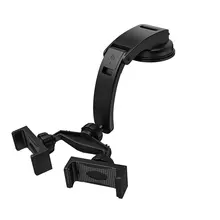 Universal Car Phone Mount Holder for Dashboard Windshield 360 Rotatable Long Arm Cell Phone Holder for 3.5-6.8inch Device