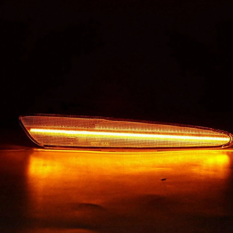 

Car Front LED Side Marker Turn Signal and Lamps Side Marker Lights for Chevrolet Chevy Corvette C6 2005-2013