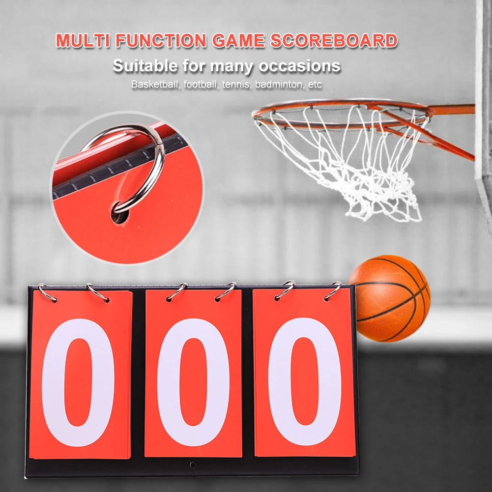 

2/3/4 Digit Referee Scoreboard Coach Score Tablet Sport Soccer Basketball Tennis for Easy Safety Exercise Accessory