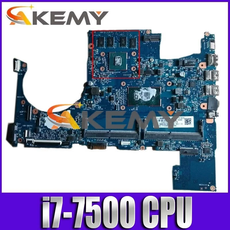 

Для HP Envy 17-Ae 17-Ae015NA i7-7500U материнская плата 925396-001 материнская плата P/N 925396-601 17-Ae материнская плата в 100% рабочих