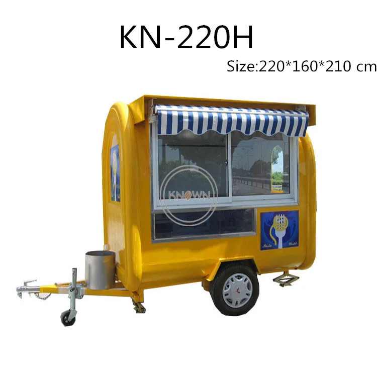 Различные модели прицепов для еды использования на открытом воздухе напитков