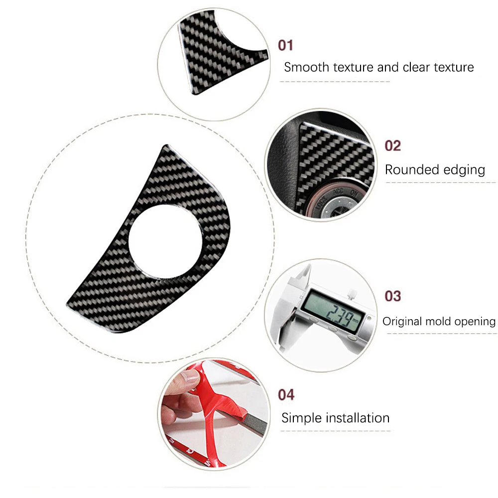 Отделка для центральной консоли из углеродного волокна внутренняя