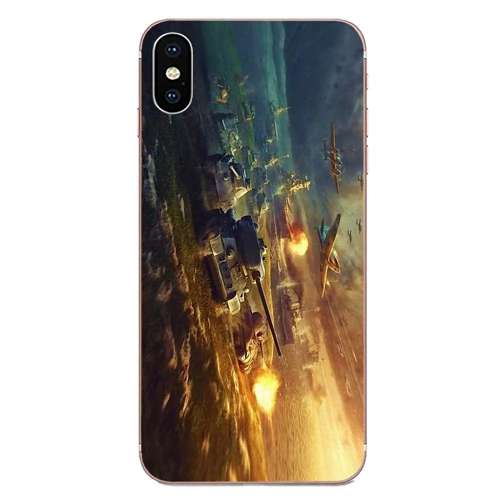 World Of Tanks Game Wot Art логотип для Xiaomi Redmi Mi 4 7A 9T K20 CC9 CC9e Note 7 9 Y3 SE Pro Prime Go Play TPU с принтом |