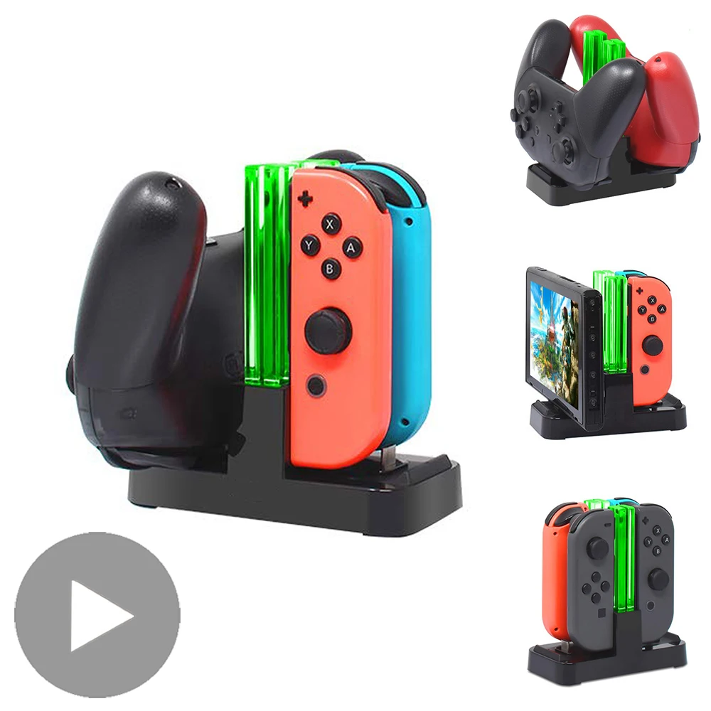 Контроллер для Joycon Nintendo устройство управления переключателем зарядное док