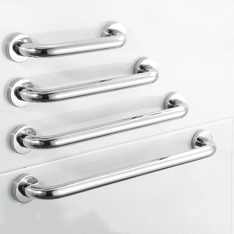 

30/40/50cm Stainless Steel Safety Handrail Toilet Grab Bar Rails Tub Shower Support Handle Towel Rack Bathroom Hardware Fittings