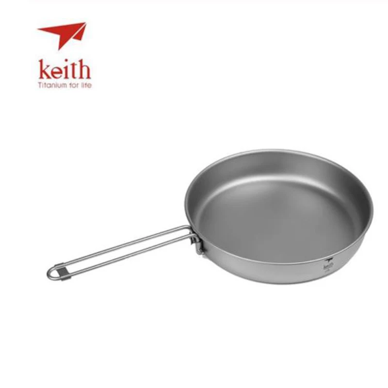 Сверхлегкая Портативная Складная Сковорода Из Титана КИТ Ti6034 кастрюля для