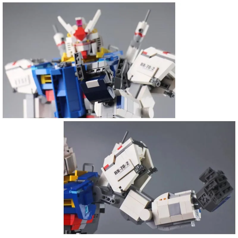 

Creator Classic Gundam RX78-2 Block Super Robot mecha Model 1:60 Mechine War 3500Pcs Technic Building Blocks Toys For Boys Gift