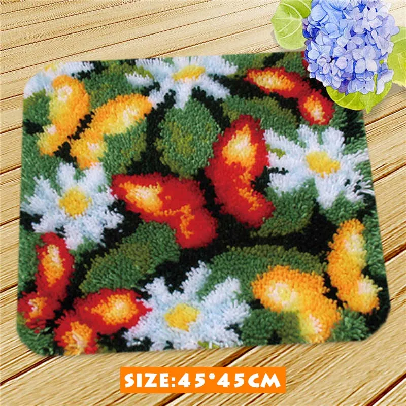 Медведь на Луне вышитый Коврик DIY подушки защёлки Isolon в рулонах звезды Наборы