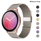 Ремешок магнитный для Samsung Galaxy watch 3 45 м 41 мм46 мм42 ммActive 2 Gear S3, браслет для Huawei GT22e 20 мм22 мм