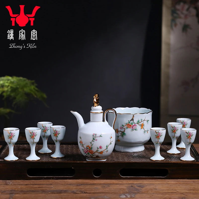 

Zhongjia печь для вина Jingdezhen, сосуд для подогрева бокала для вина