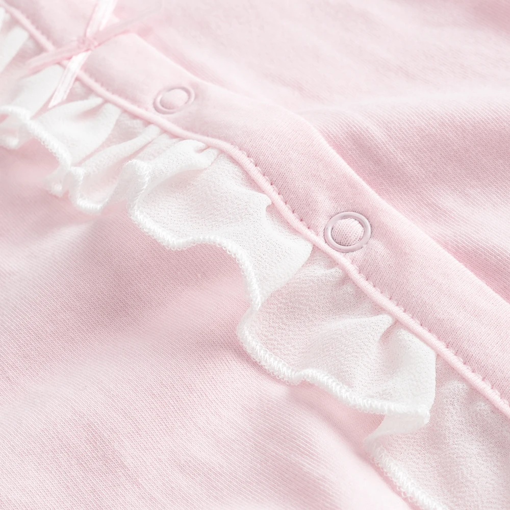 Спальный мешок для младенцев Honeyzone розовый однотонный пижамы новорожденных