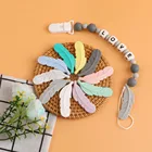 10 шт., силиконовые бусины-прорезыватели для зубов