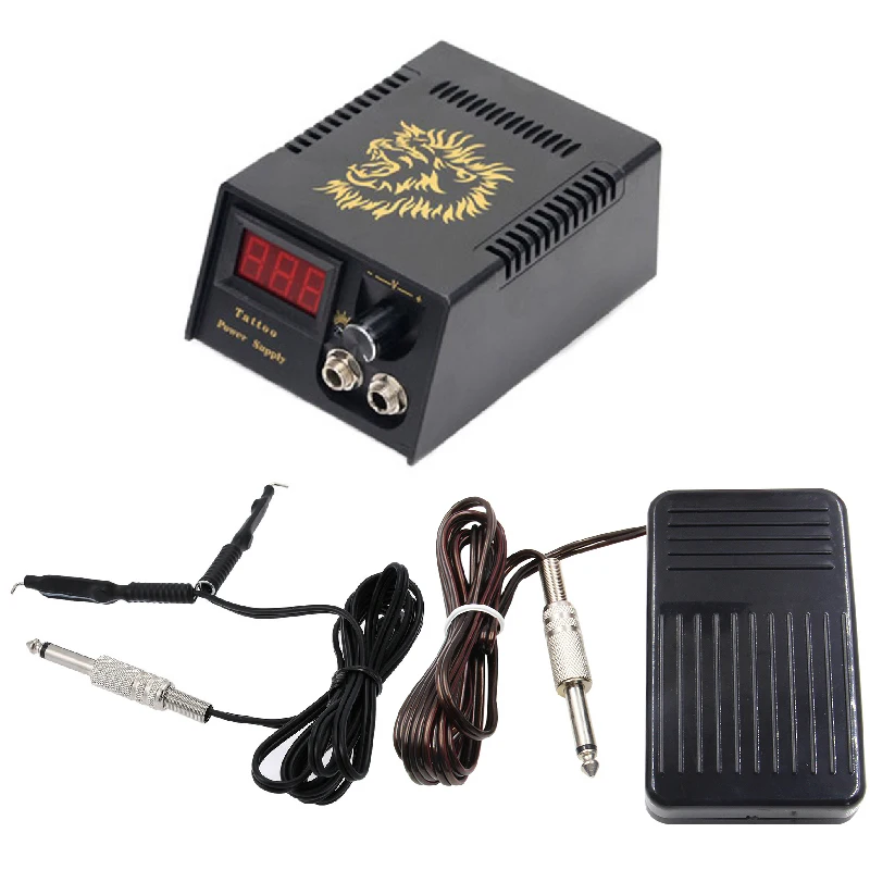 Набор электропитания для тату наборы татуировок ЖК-дисплей двойной выход