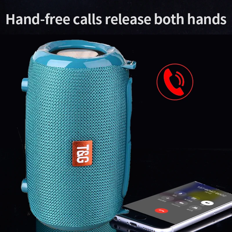 2020 Bluetooth динамик портативный fm-радио Беспроводная колонка водонепроницаемый