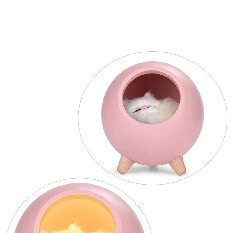 Домашний питомец атмосфера небольшой ночной Светильник СВЕТОДИОДНЫЙ домашний