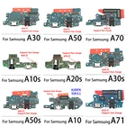 Оригинальный зарядный порт USB зарядное устройство док-плата гибкий для Samsung Galaxy A10 A105FN A12 A21 A20 A30 A40 A50 A70 A10S A30S A50S A71