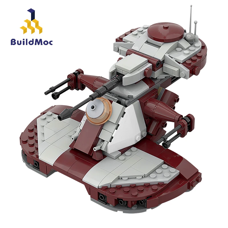 BuildMoc WW2 Танк бронированный штурмовой конструктор MOC военный эксперт модель