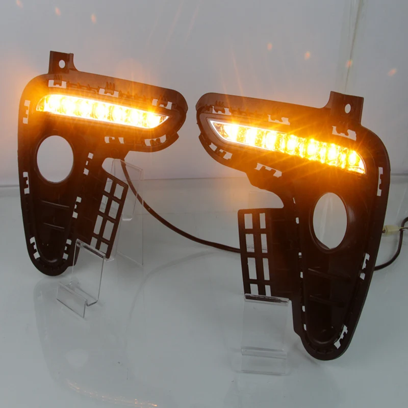 Для Kia Rio K2 2017 2018 Желтый поворотный сигнал стиль реле водонепроницаемый