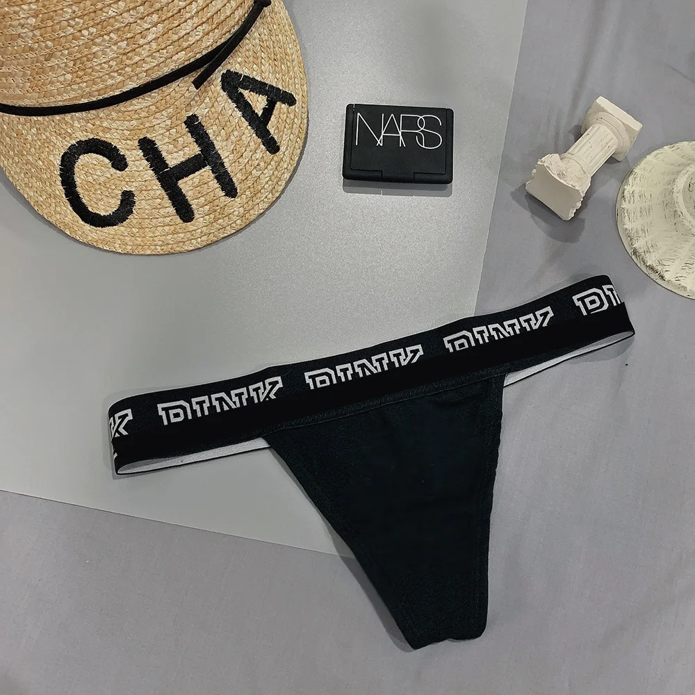 Стринги женские с заниженной талией пикантное нижнее белье из хлопка бесшовные