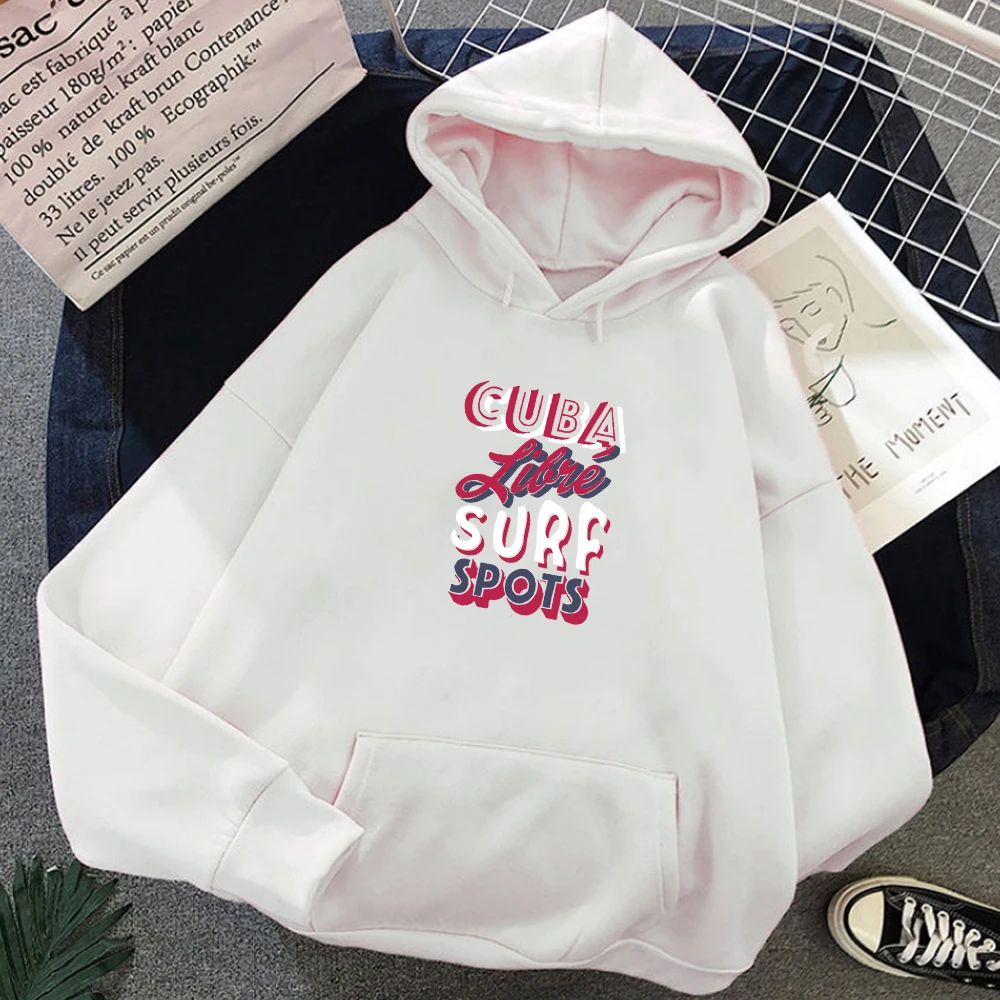 

Letter Print Harajuku Hoodies Korean Style Streetwear Women's Sweatshirt Warm Feminine Itself Kawaii Hoody Girl Hoodie Japan