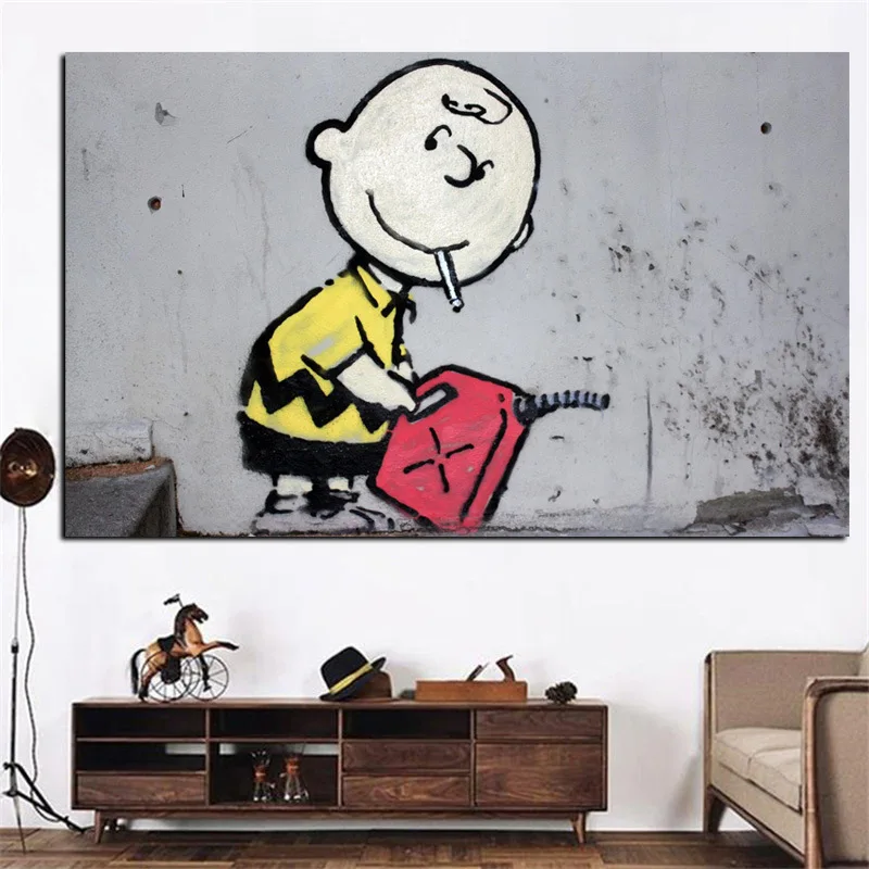 Современная домашняя картина спрей декоративная живопись маслом холст на стену