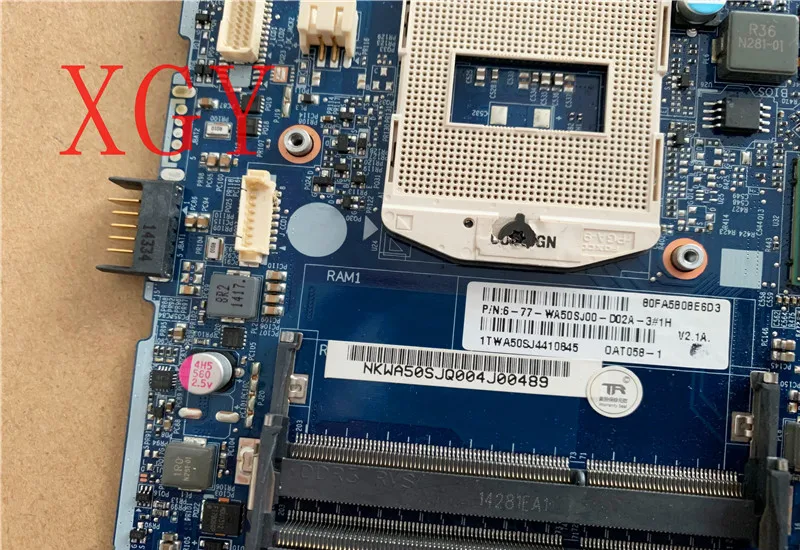 30-контактный экран оригинальный для Clevo FHaier M510A M511 x5p материнская плата 6-71-WA500-D02A