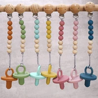 new arrival bpa free 100 food grade portable premium reusable anti bacterial weaning silicone paciferclips dummy