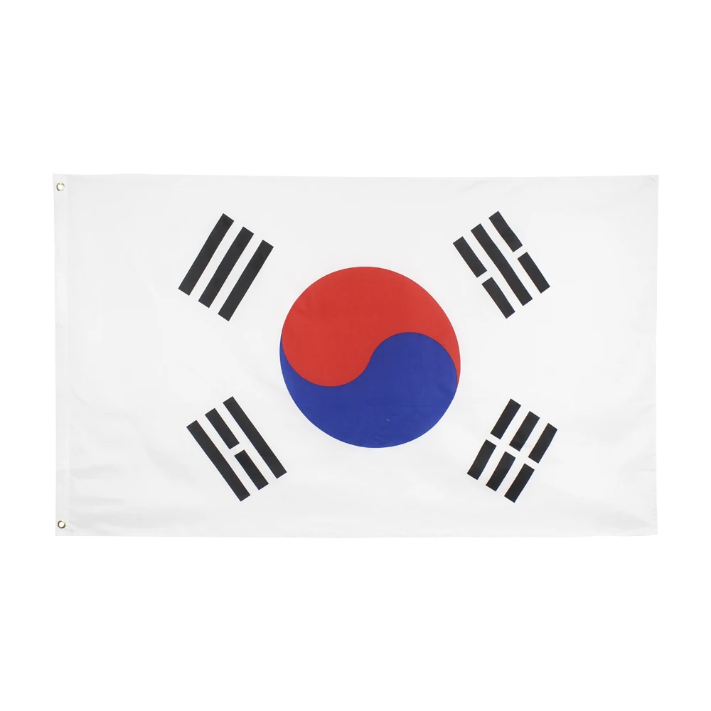 

60x90cm/90x150cm KOR South Korea Flag 2x3ft/3x5ft The National Banner