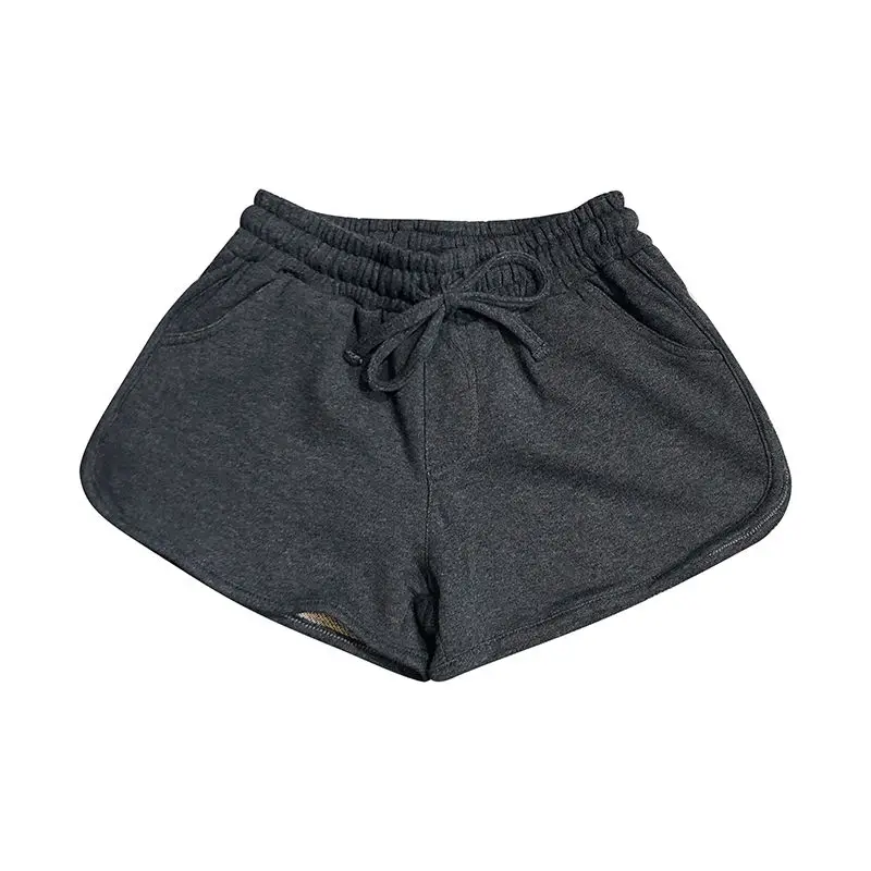 

2021 Girls Summer Leisure Home Jogging Sports Shorts Loose Outside Elastic Waist Wide Leg Legged Panties Hot Pants