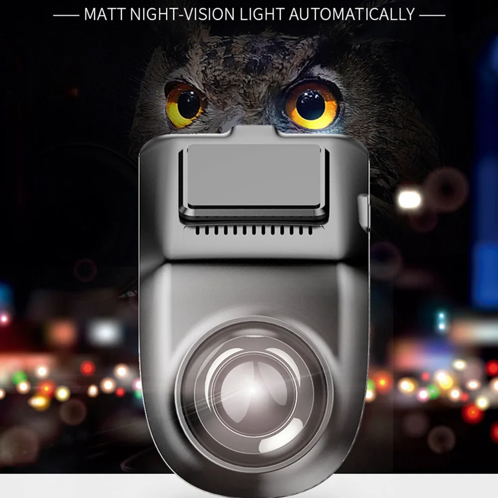 Мини USB Автомобильный видеорегистратор Камера вождения HD 1080P ADAS цифровой для