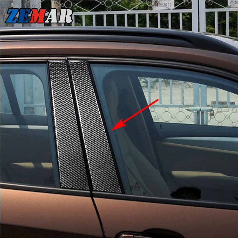 Автомобильные наклейки из углеродного волокна для окон BMW X1 E84 E46 E60 E90 F30 F10 G20 X5 F15 E70