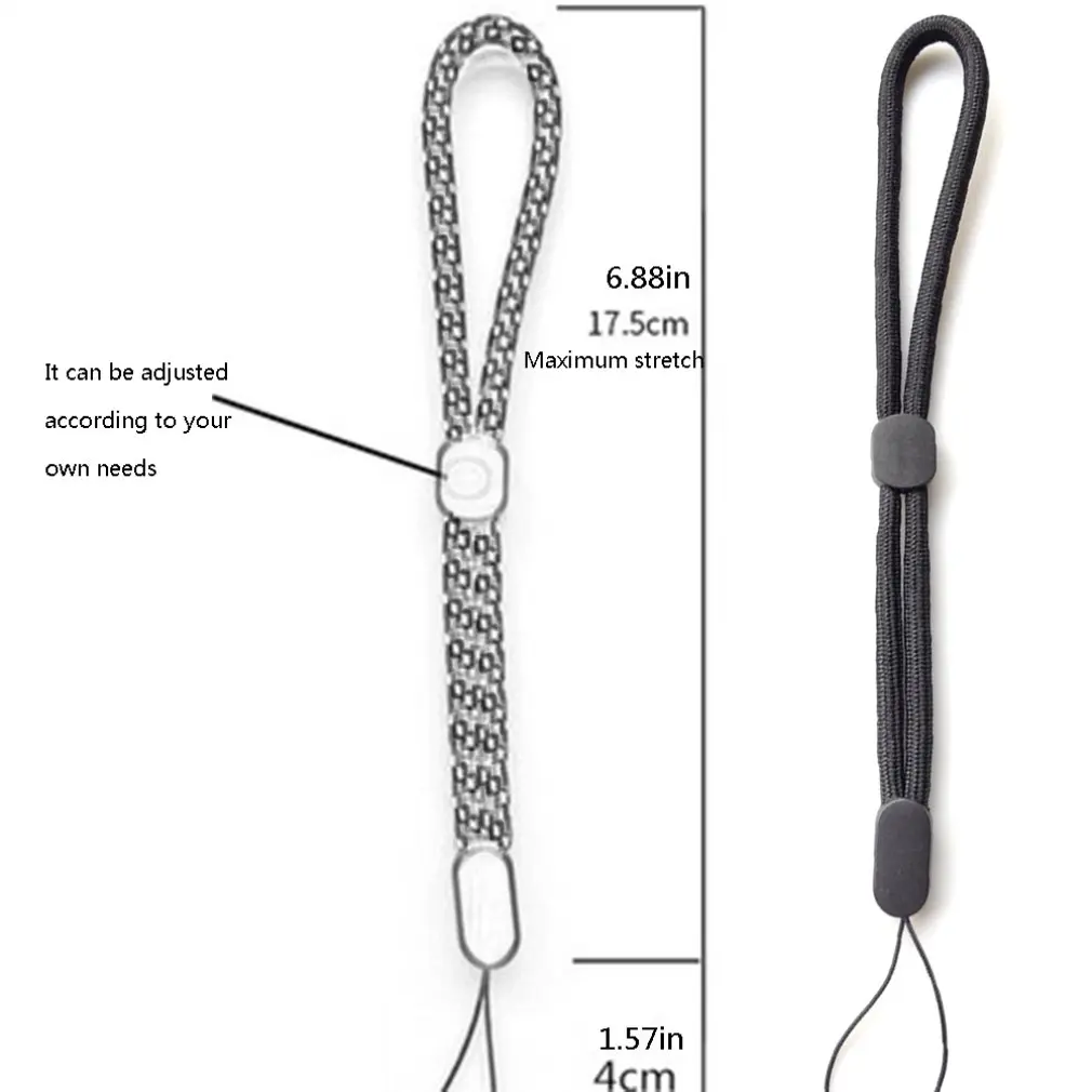 

Adjustable Mobile Phone Chain U Disk Lanyard Short Mobile Phone Shell Ornaments Pendant Wrist Rope Key Chain Sling