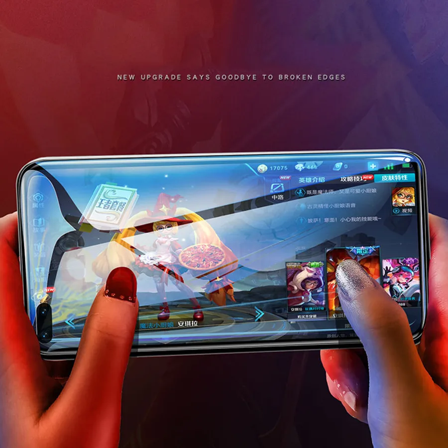 Защитная пленка для Motorola Moto One Action Full Cover мягкая Гидрогелевая HD | Мобильные