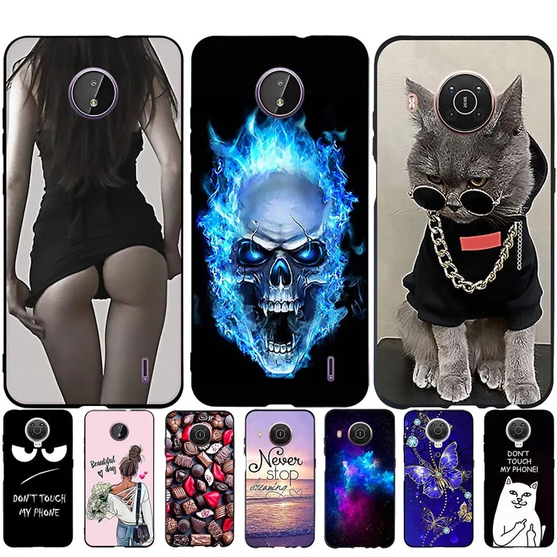 

Shockproof Phone Cover For Nokia G20 C20 X20 6.3 Case Soft TPU Bumper Capa Coque For Nokia X20 G20 C20 6.3 Fundas Cute Silicone