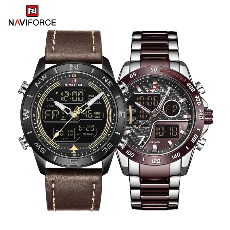 

NAVIFORCE Original 2021 New Fashion Watches for Men and Women Top Luxury Brand Sport Couple Quartz Wrist watch Waterproof Clock